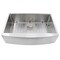 Nantucket Sinks 33 Inch Pro Series Small Radius Farmhouse Apron Front Stainless Steel Sink Apron332210-SR-16 - alternate 1